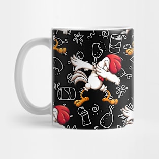 dabbing dab chicken funny Mug